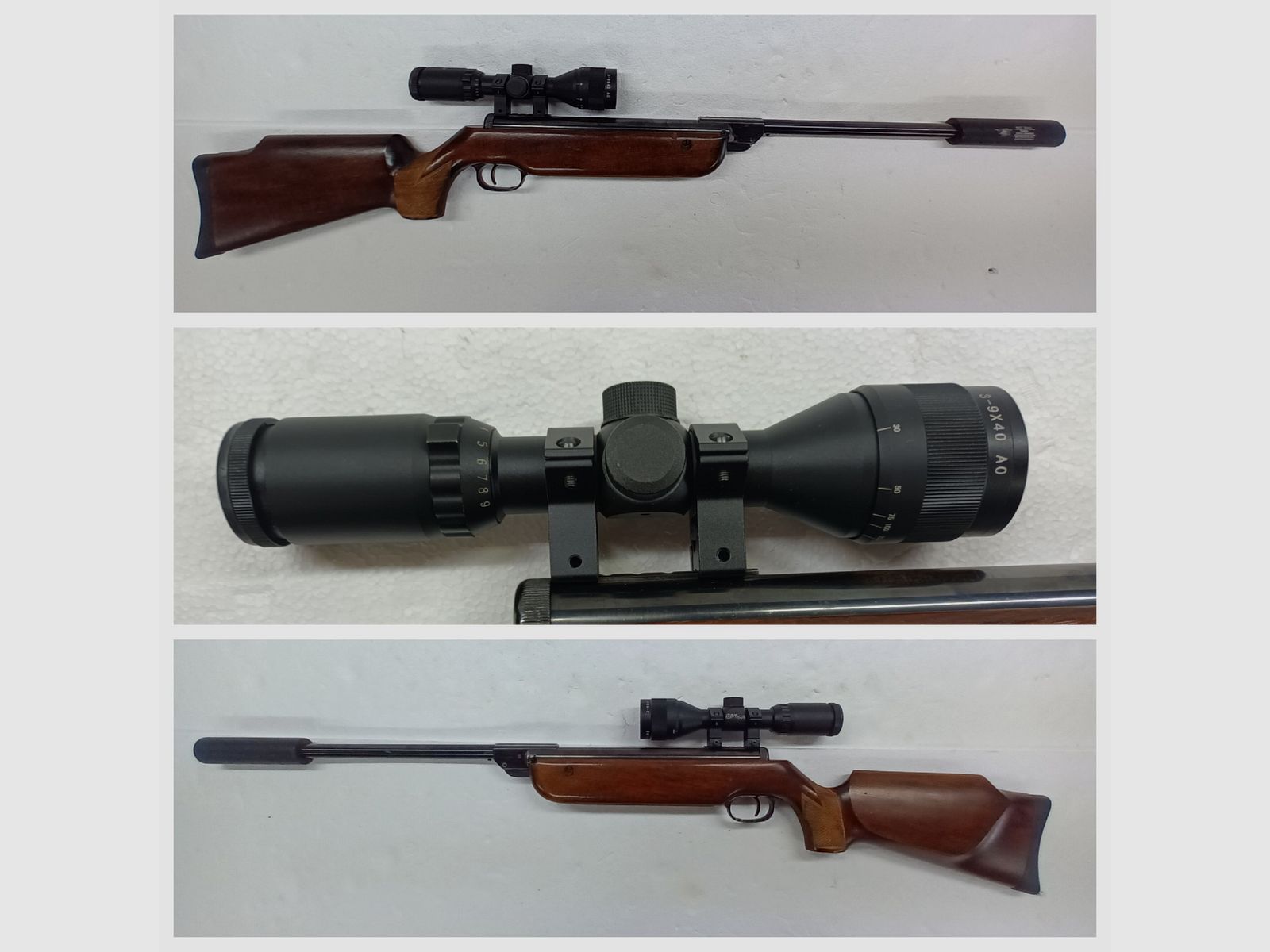 Walther LG55 Luftgewehr + Schalldämpfer + ZF 3-9x40 - TOP , Bild 1 von 7
