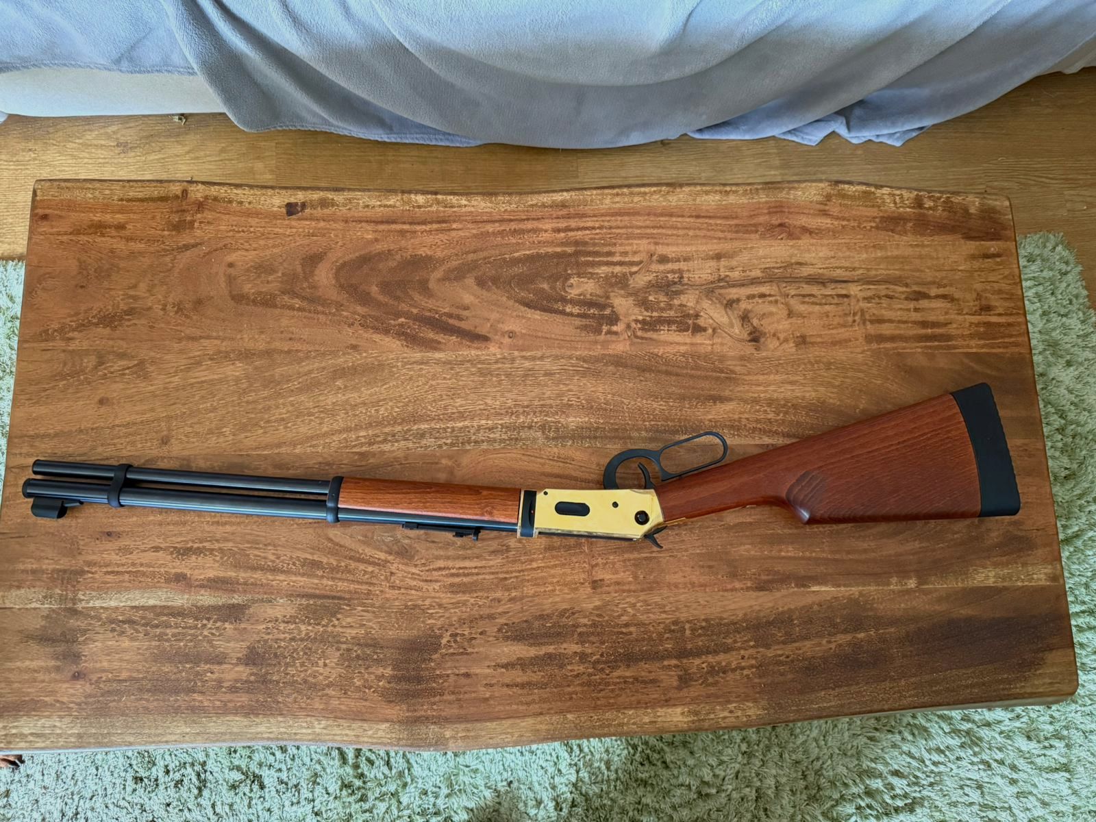 Walther Lever Action Wells Fargo long 4,5 mm Diabolo CO2-Gewehr 88 Gramm Version