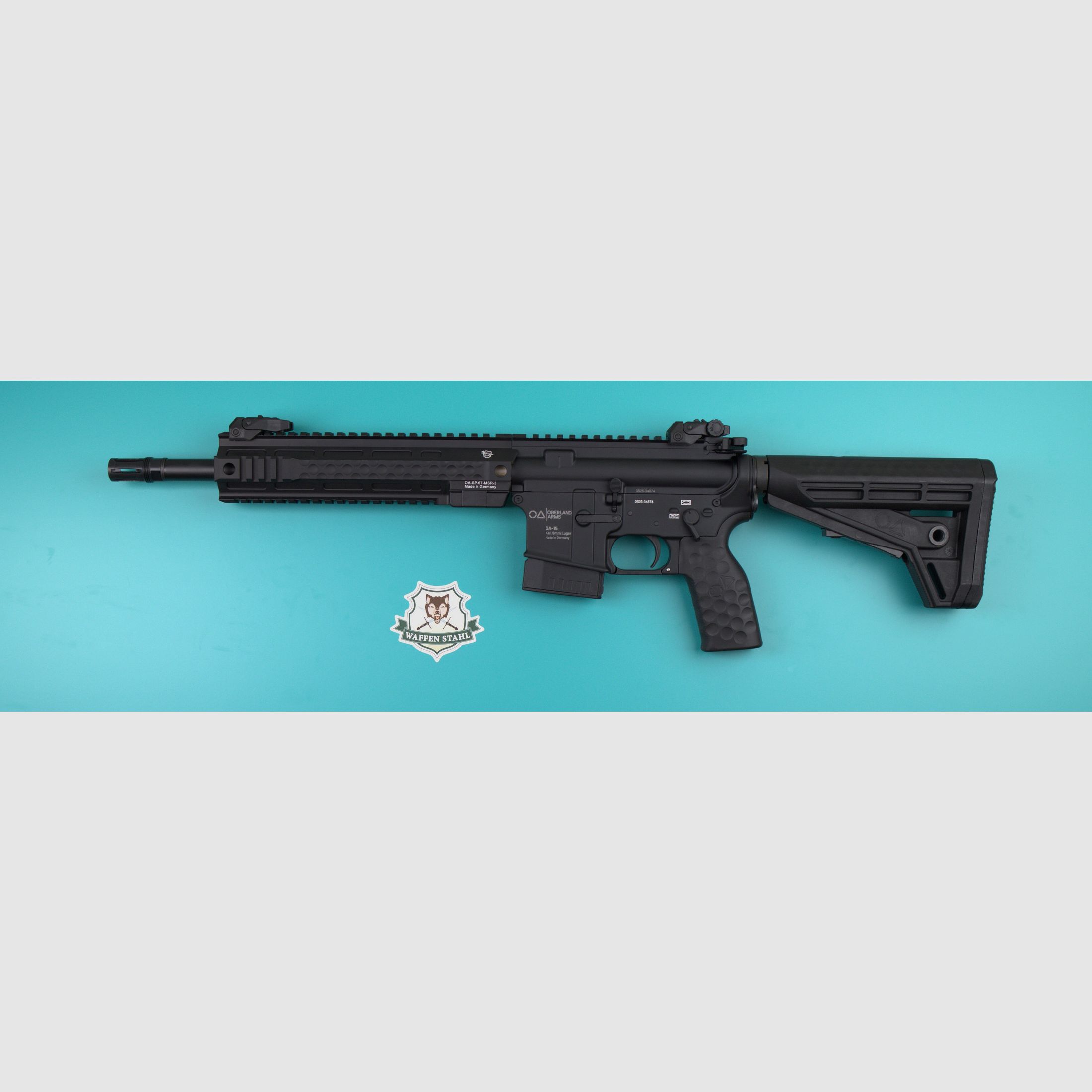OA-15 PR M9 SHORT, 12", 9mmLuger ("new" version)