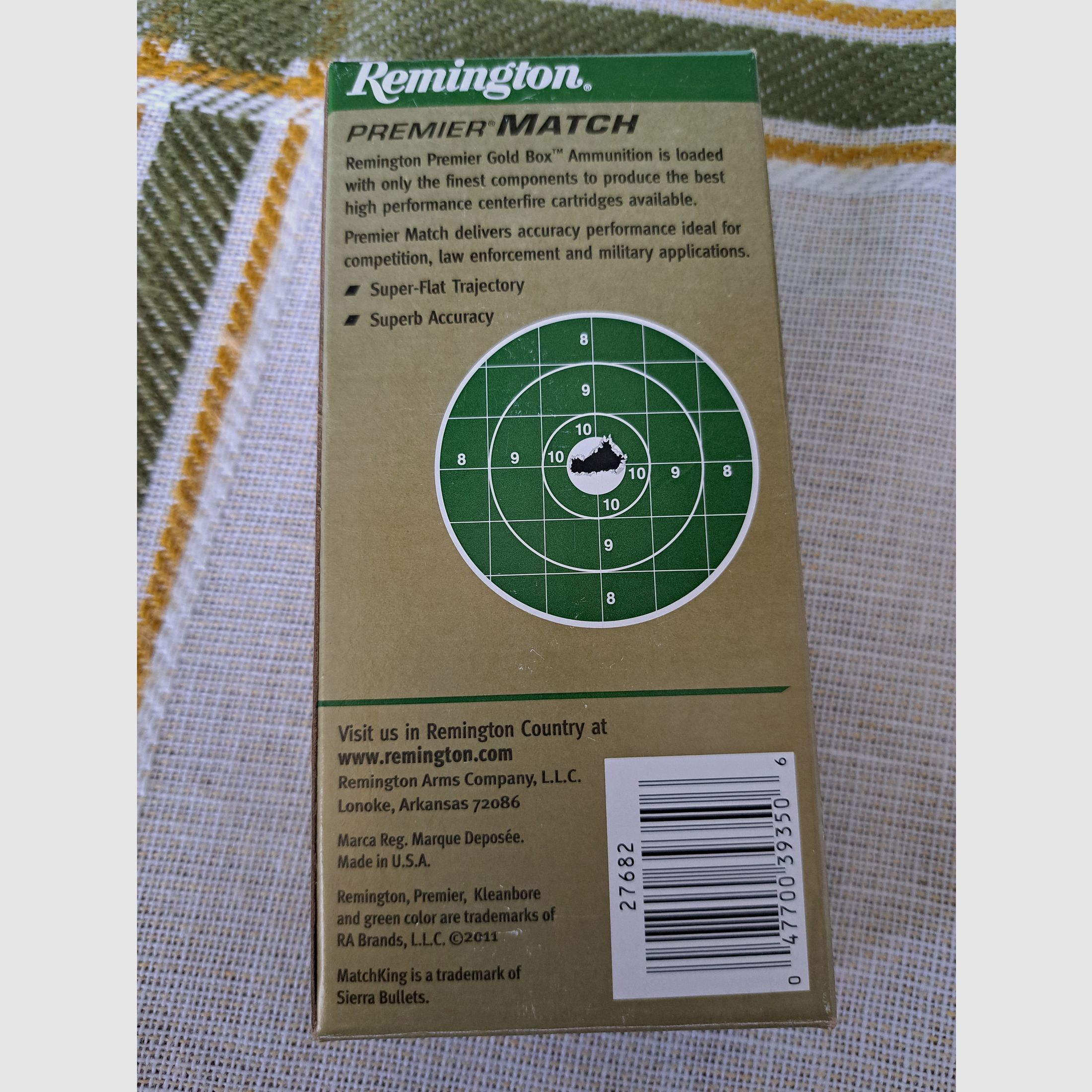 REMINGTON .223 Rem 52gr Matchking BTHP Premier Match