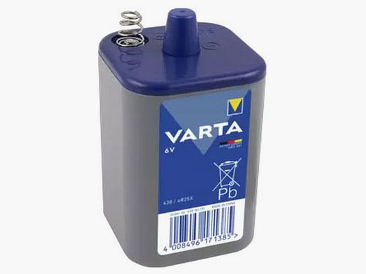 Zoutbatterij 4R25X Varta Longlife 6V – 7,5Ah