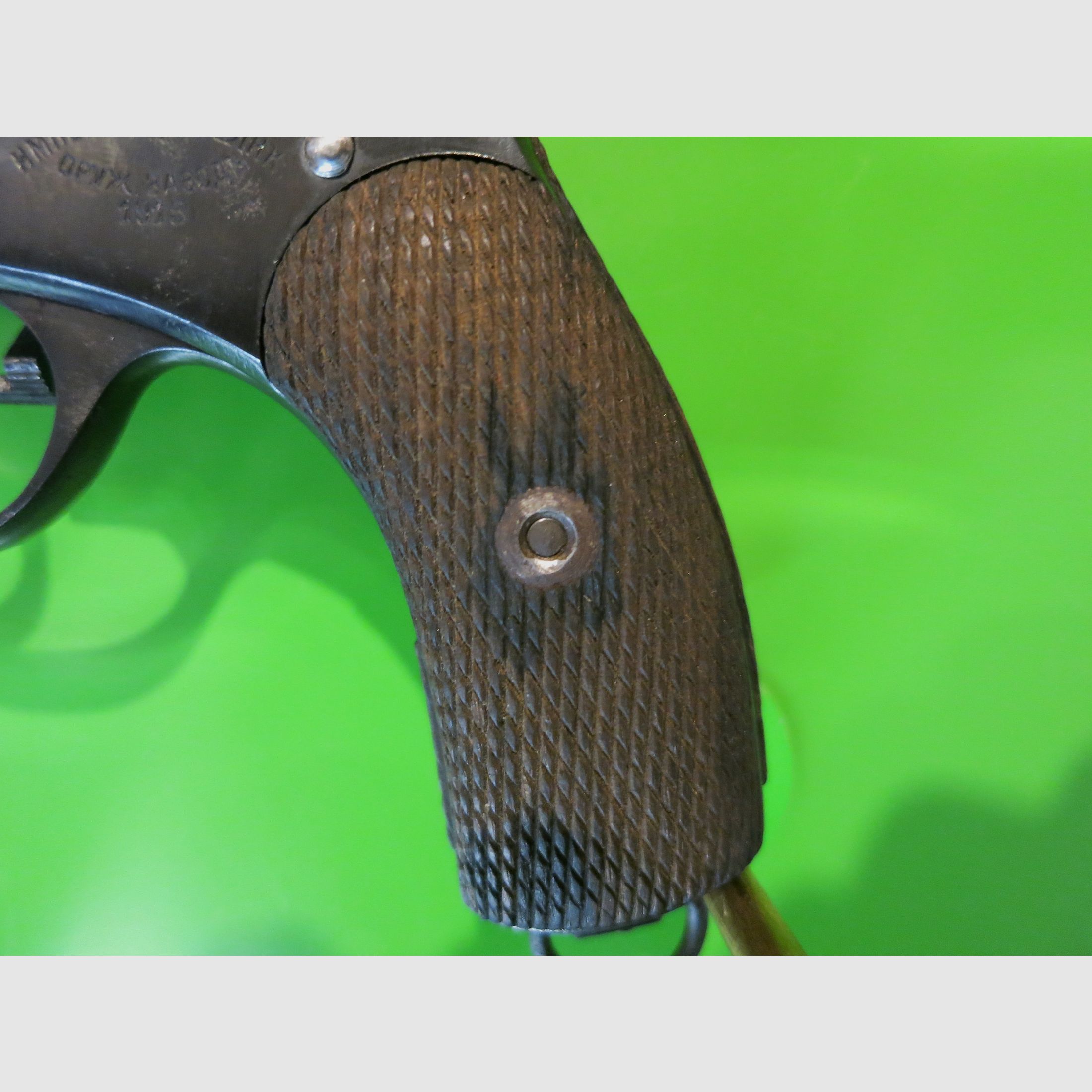 IMPERIAL RUSSIAN NAGANT REVOLVER WWI, 1915, DOUBLE-ACTION OFFICER MODEL #93-