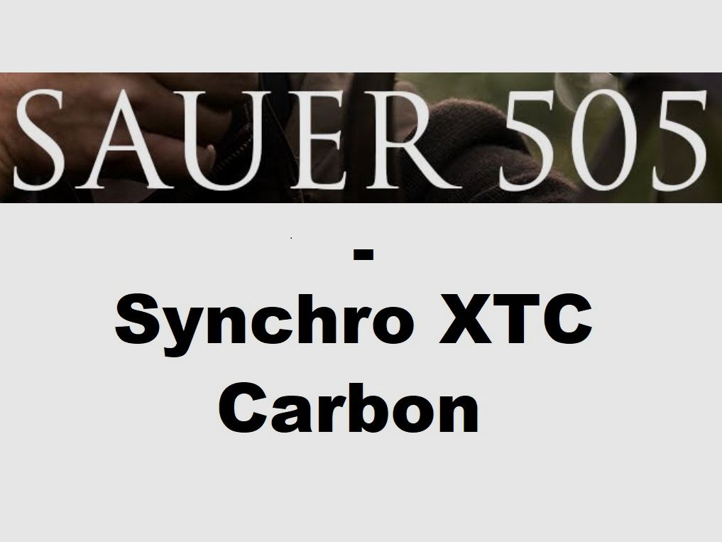 Sauer 505 Synchro XTC Carbon Repeating Rifle
