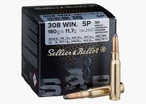 Sellier & Bellot .308 Win. 180GR SP 50 cartridges