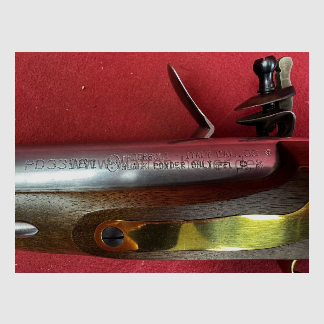 Pistola Pedersoli Harper's Ferry, a pietra focaia