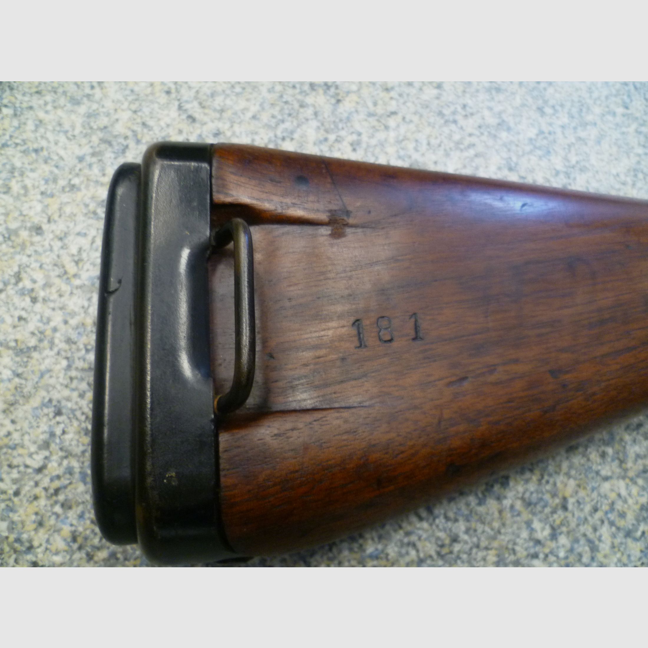 Carabina Jungle Enfield No. 5 MK I - Conversión a cargador único