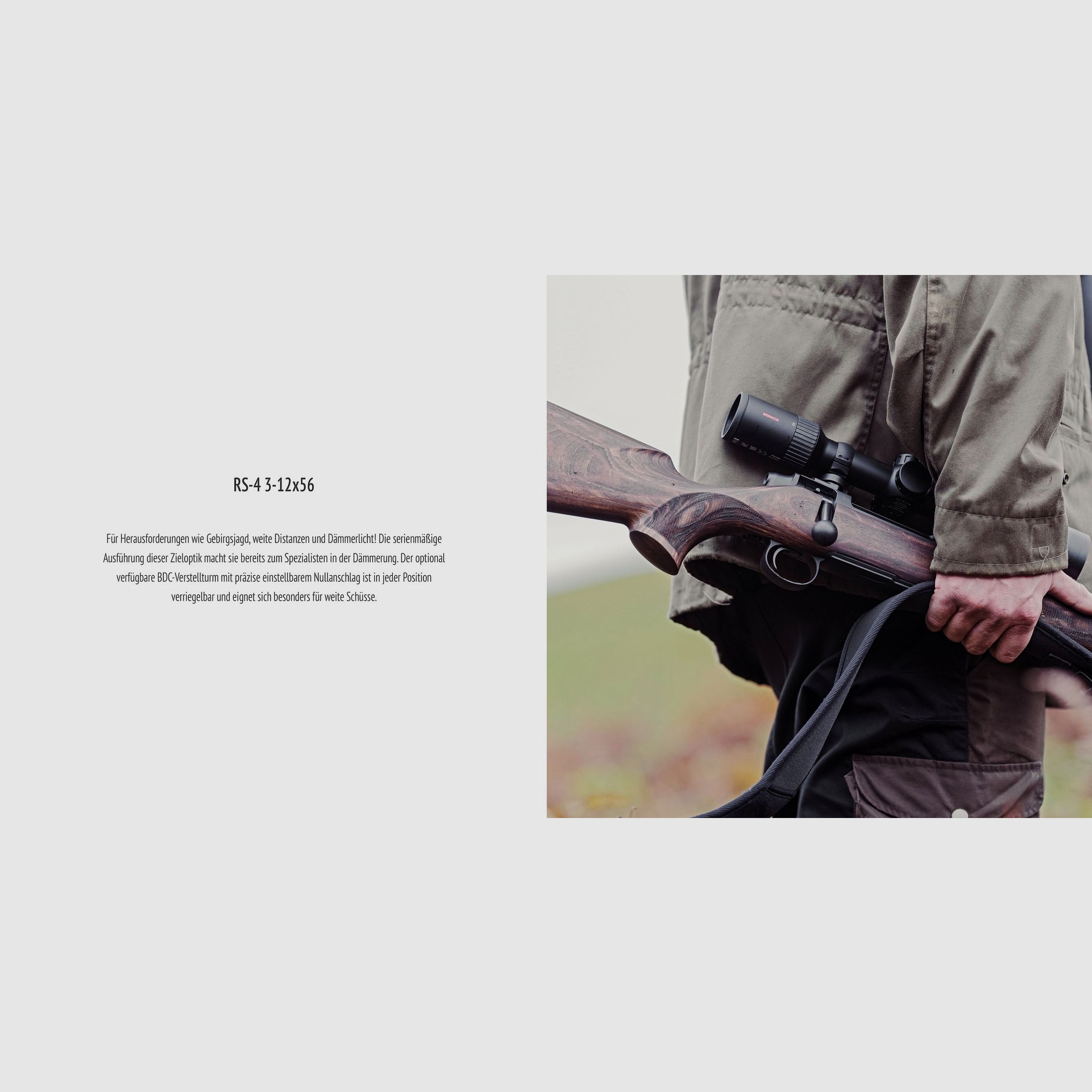 MINOX 80413880 Zielfernrohr RS-4 3-12x56 Leuchtabsehen 4 2 Bildebene RS4, Bild 6 von 7