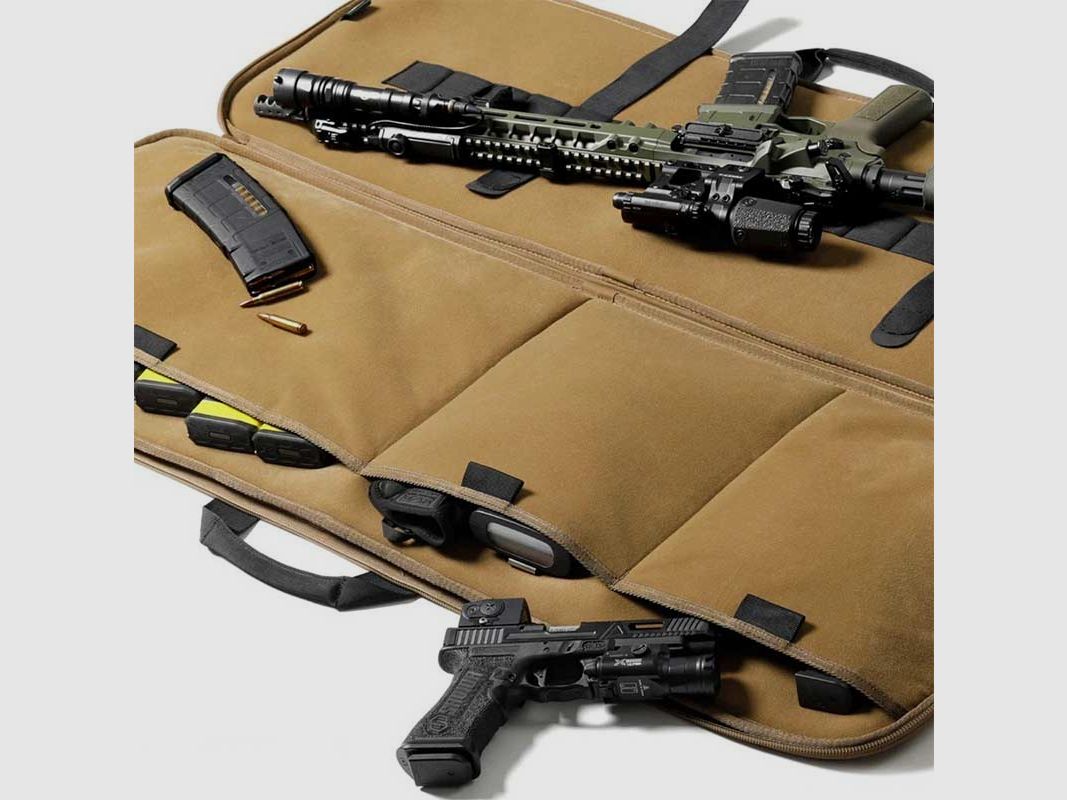 Savior - Wytrzymała Torba na Broń Długą Single Rifle - Specialist Series Single - 51" w kolorze Tan TAN - RB-SG51-WS-TN, zdjęcie 4 z 5