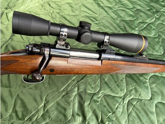 Winchester 70 - 7mm RemMag - Top Shooter! Sondergravur Steinbock!