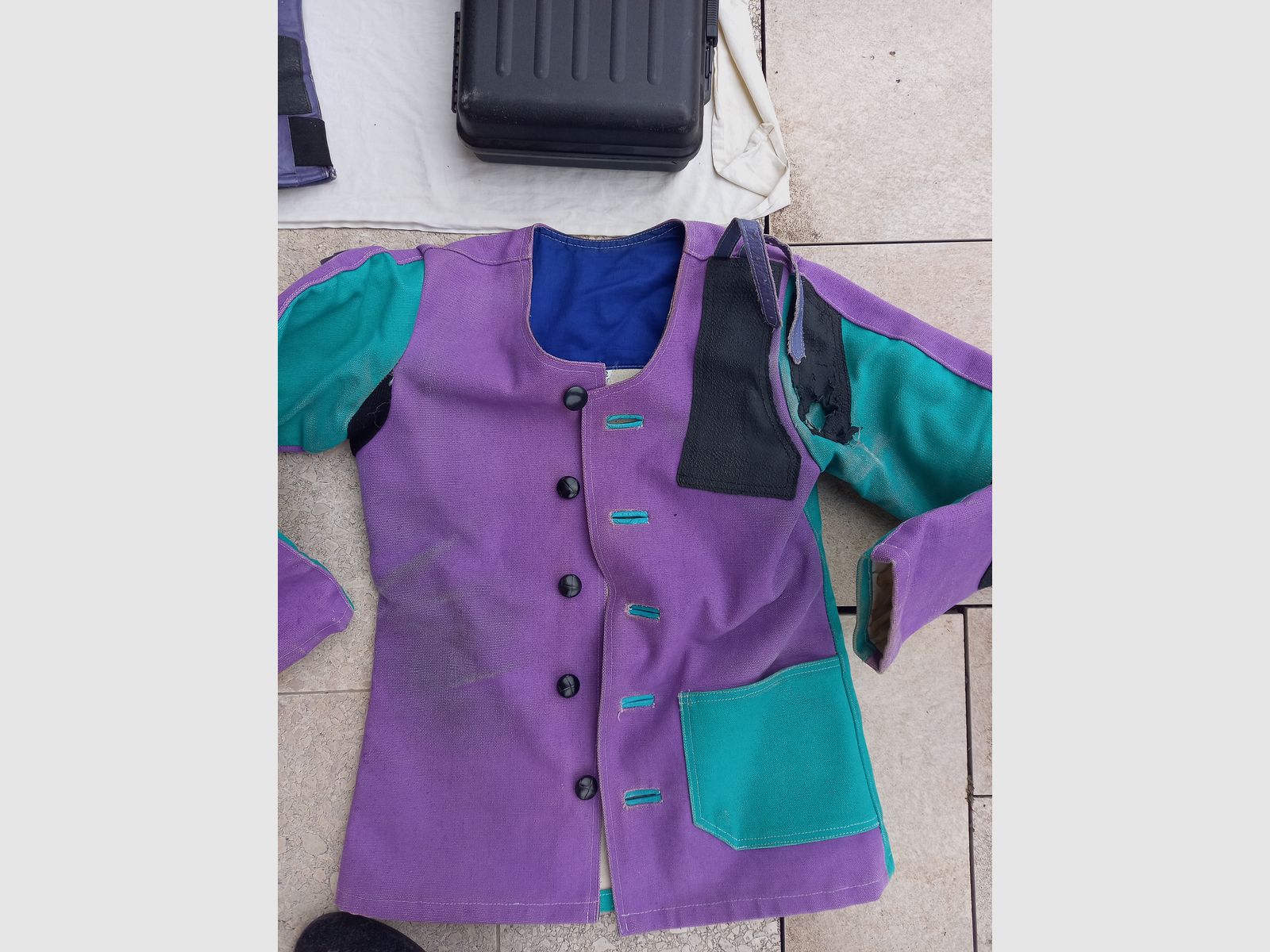 Shooting jacket shooting glove bag case for air rifle air rifles