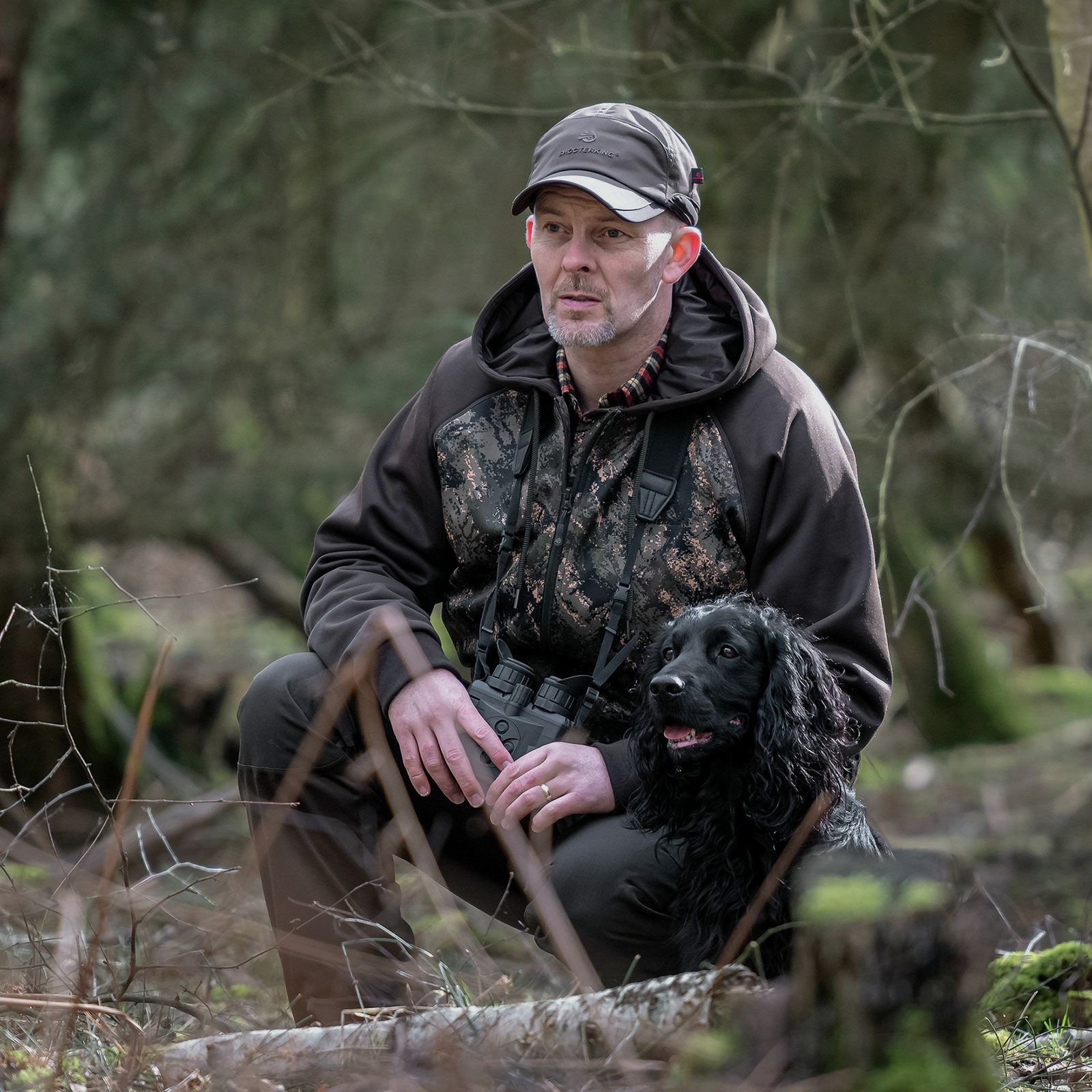 SHOOTERKING Huntflex Hoodie Forest Mist M1519