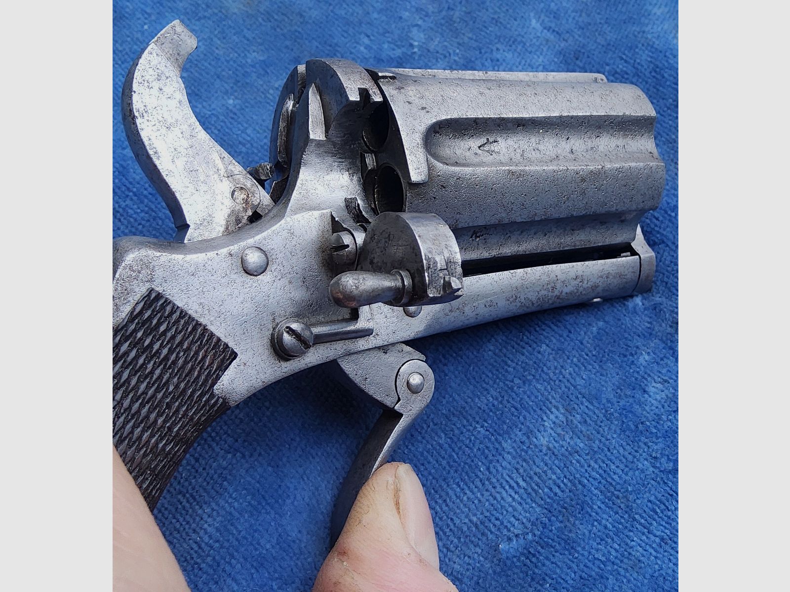 Meyers pepperbox anglais .32 à percussion annulaire (sans permis), image 8 sur 11