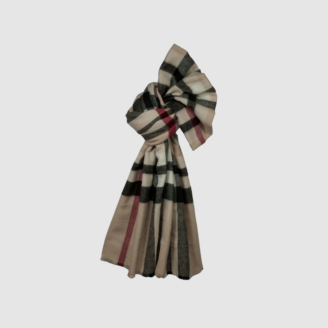 Écharpe Cashmink - Motif à carreaux