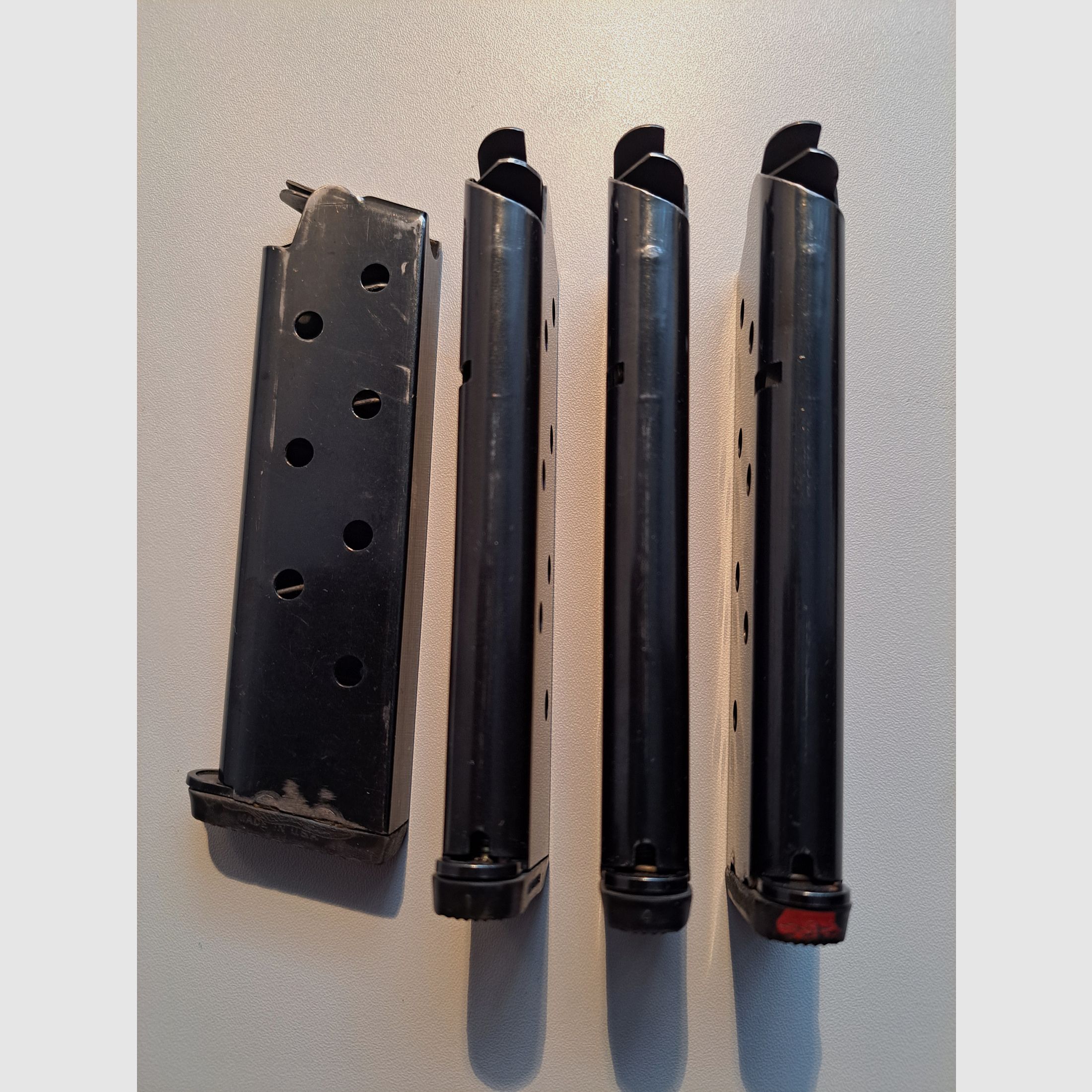 4 Devel-Magazine für Colt Pistole Kal. .45 ACP