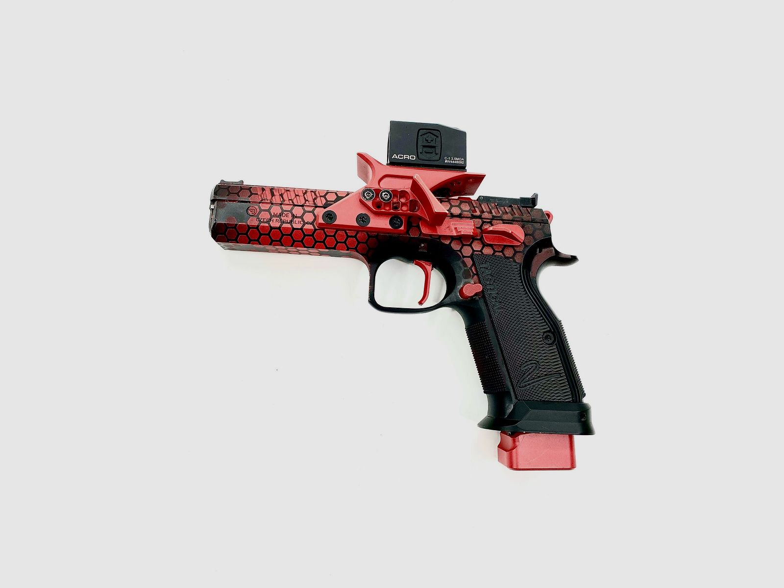 CZ Shadow TS OPEN 2 custom made 9x19, immagine 6 di 7