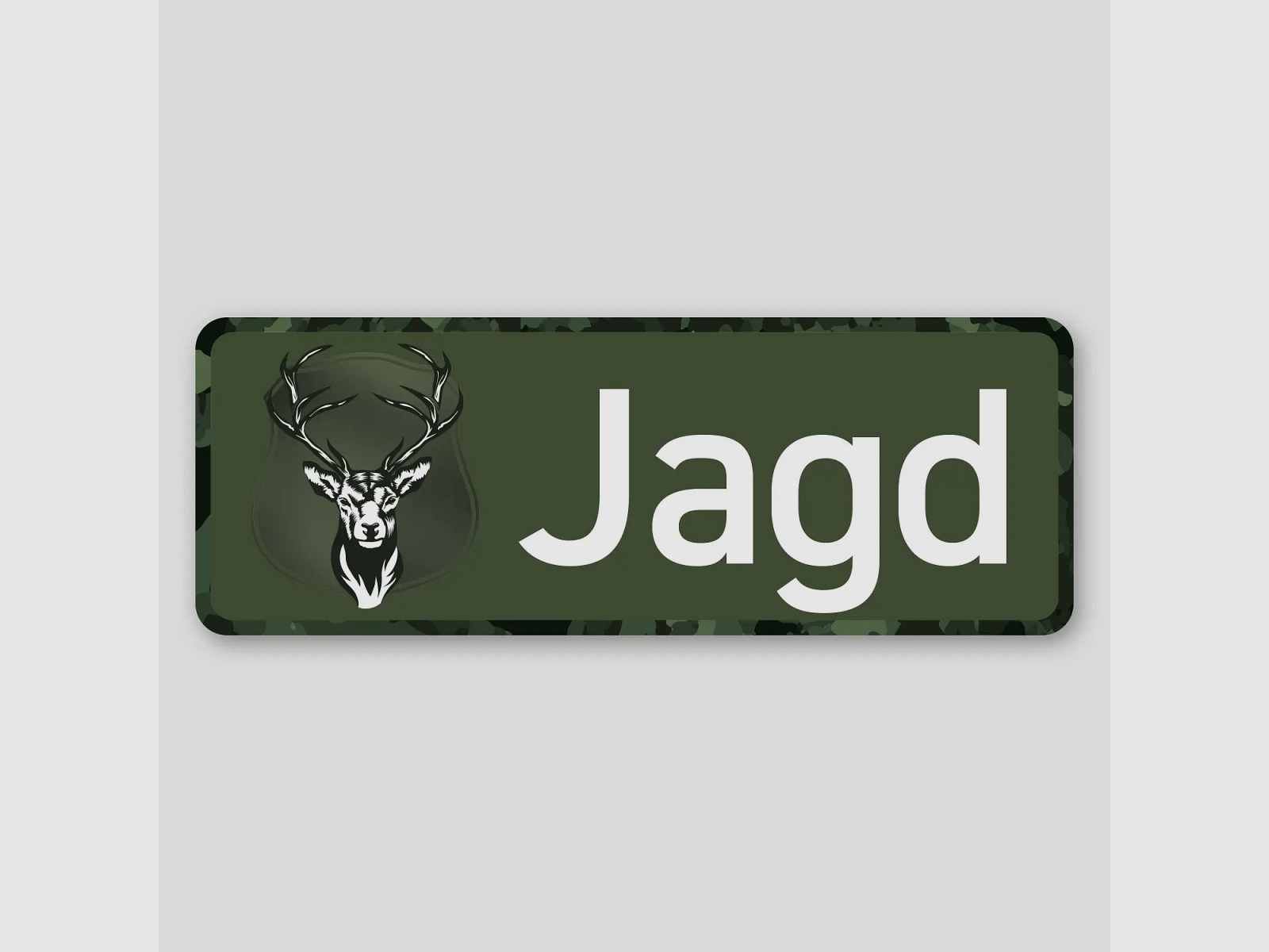 Wilde Hilde Magnetschild Jagd