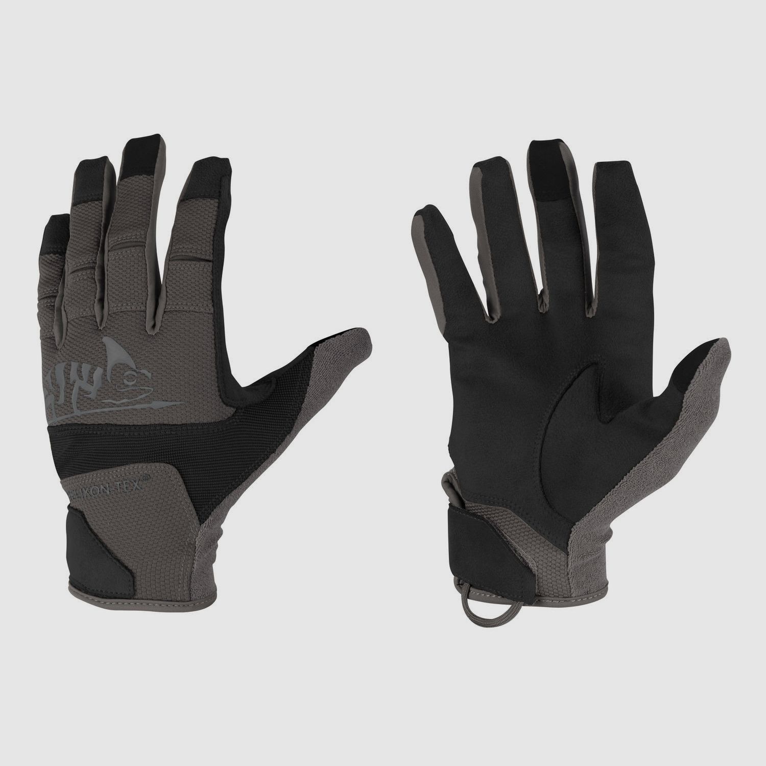 HELIKON-TEX RANGE TACTICAL GLOVES HARD® SCHWARZ/SHADOW GREY