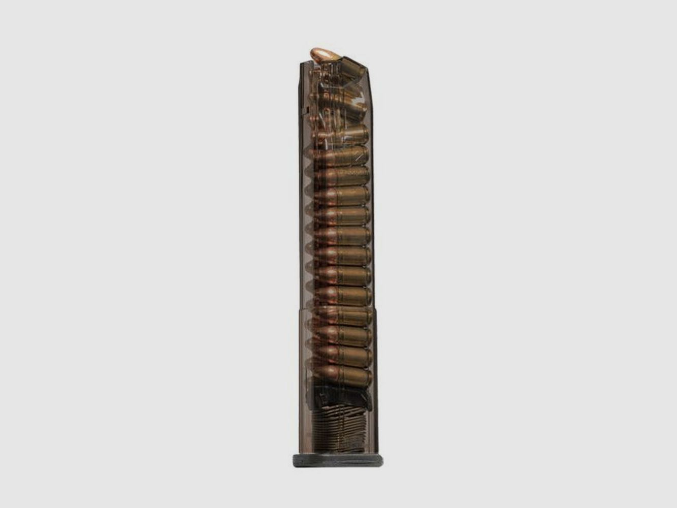 CARBON SMOKE SERIES, FITS HECKLER & KOCH VP9 - 30RD 9MM MAG, EXTENDED, CARBON SMOKE