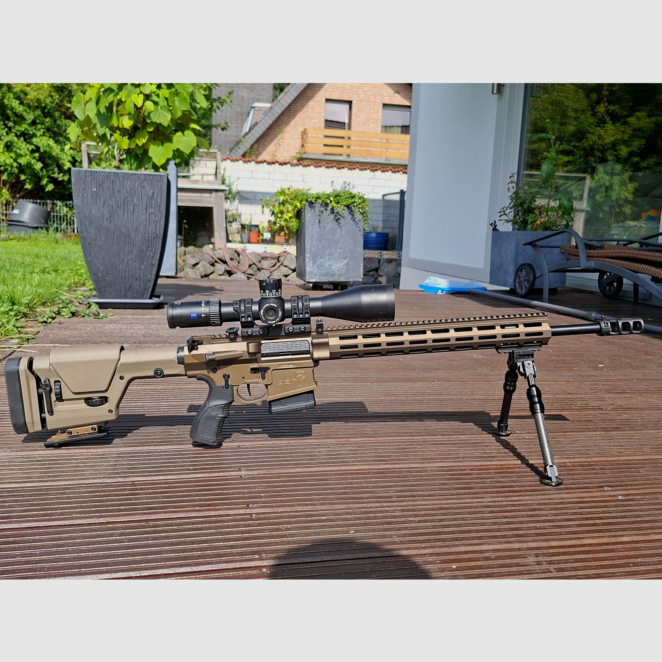 DAR 10 - 6.5 Creedmoor Custom Long Range Halbautomat  neuw.