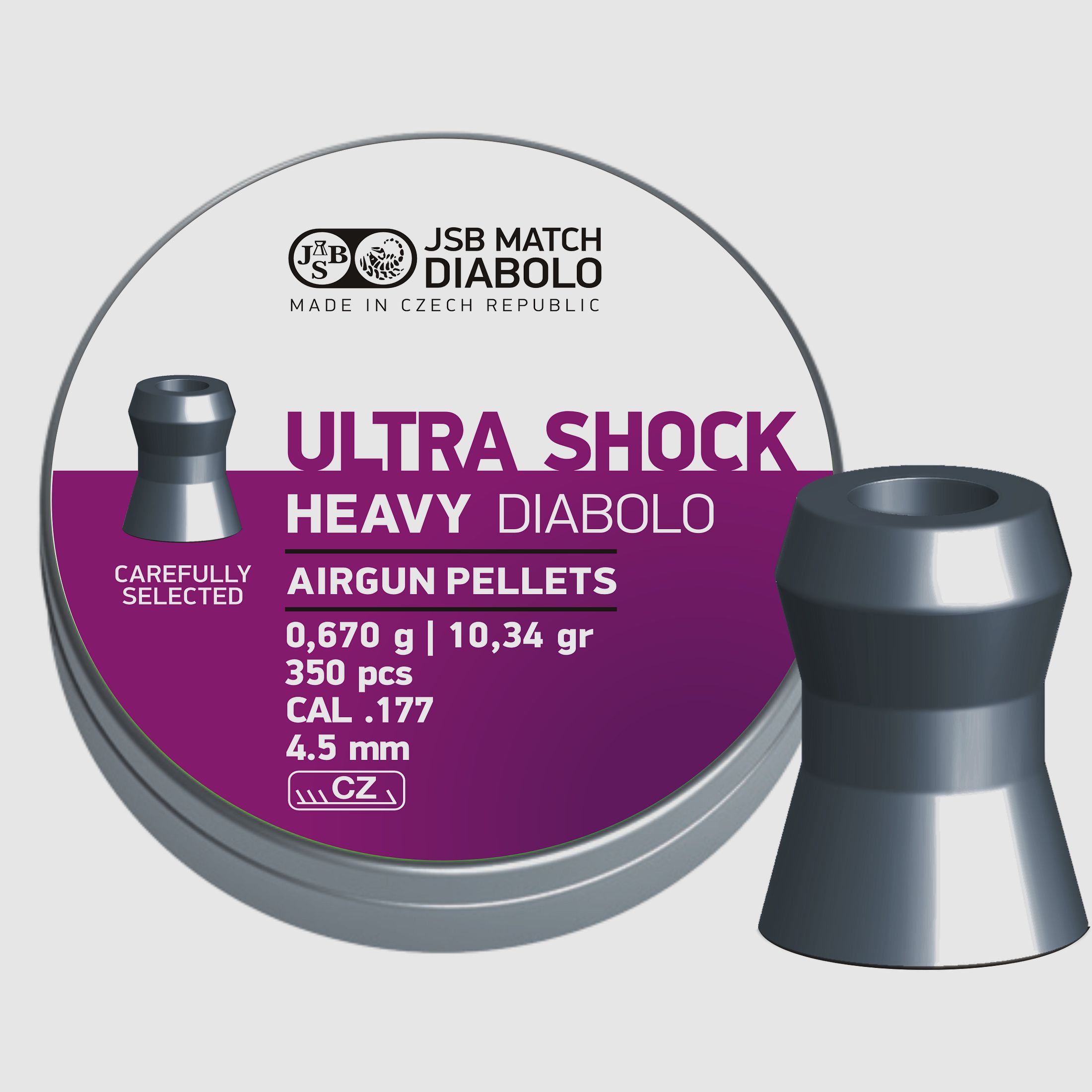 JSB Ultra Shock Heavy, kal. 4,5mm,