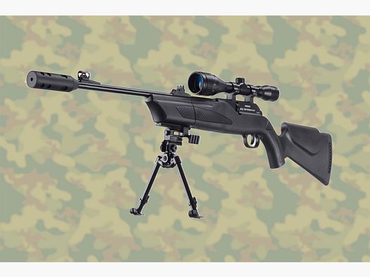 Hämmerli 850 AirMagnum 4,5 mm CO2-karabin od Umarex plus dwójnóg + luneta 6x42 Mało strzelane - Bardzo dobry stan!