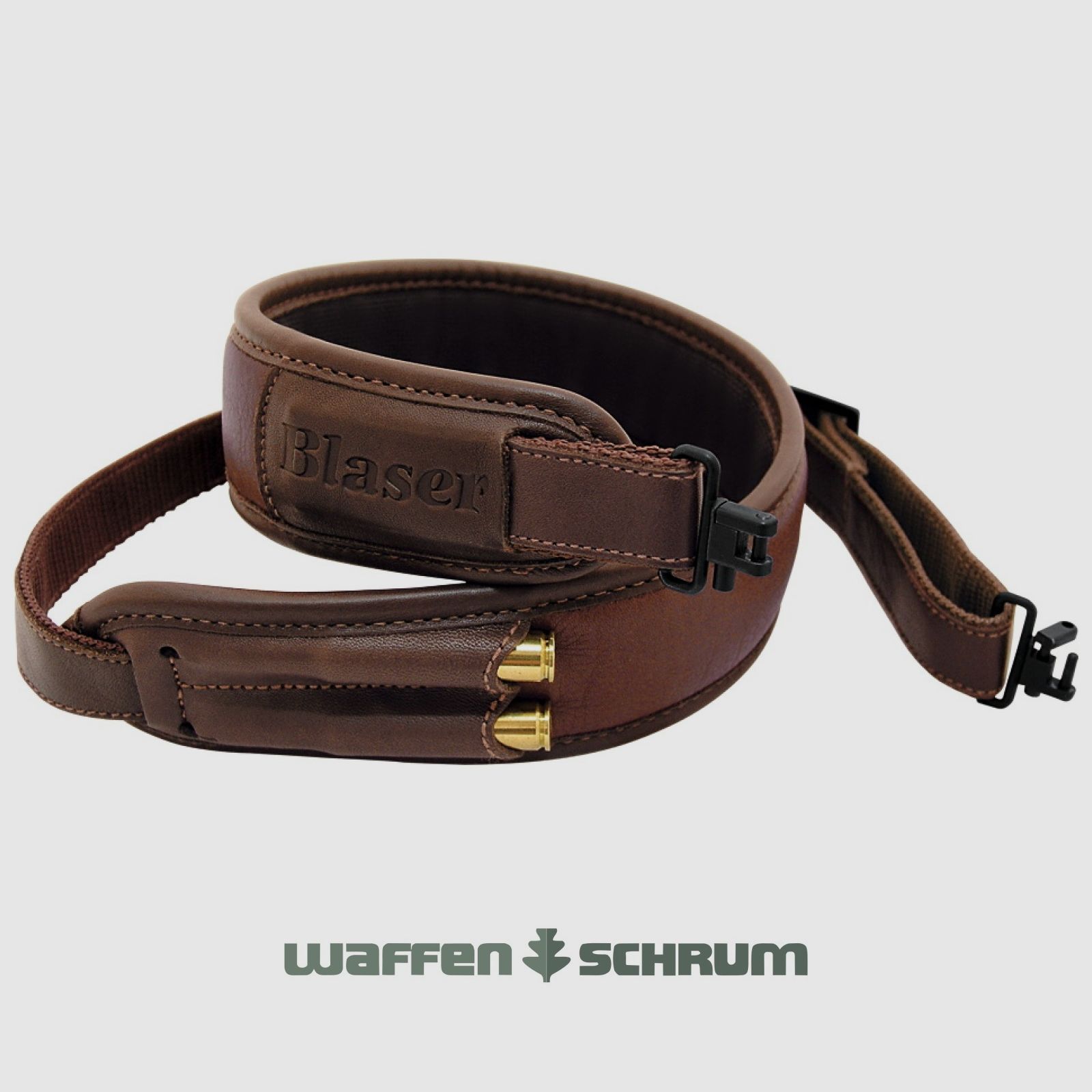 Blaser Gewehrriemen Leder - braun