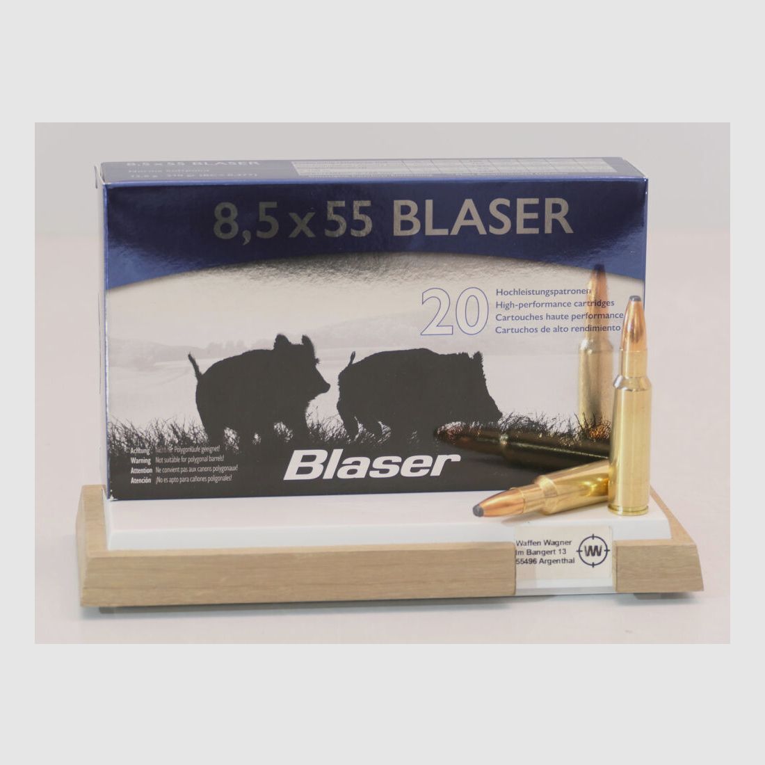 Blaser Softpoint 13,6g/210grs à20