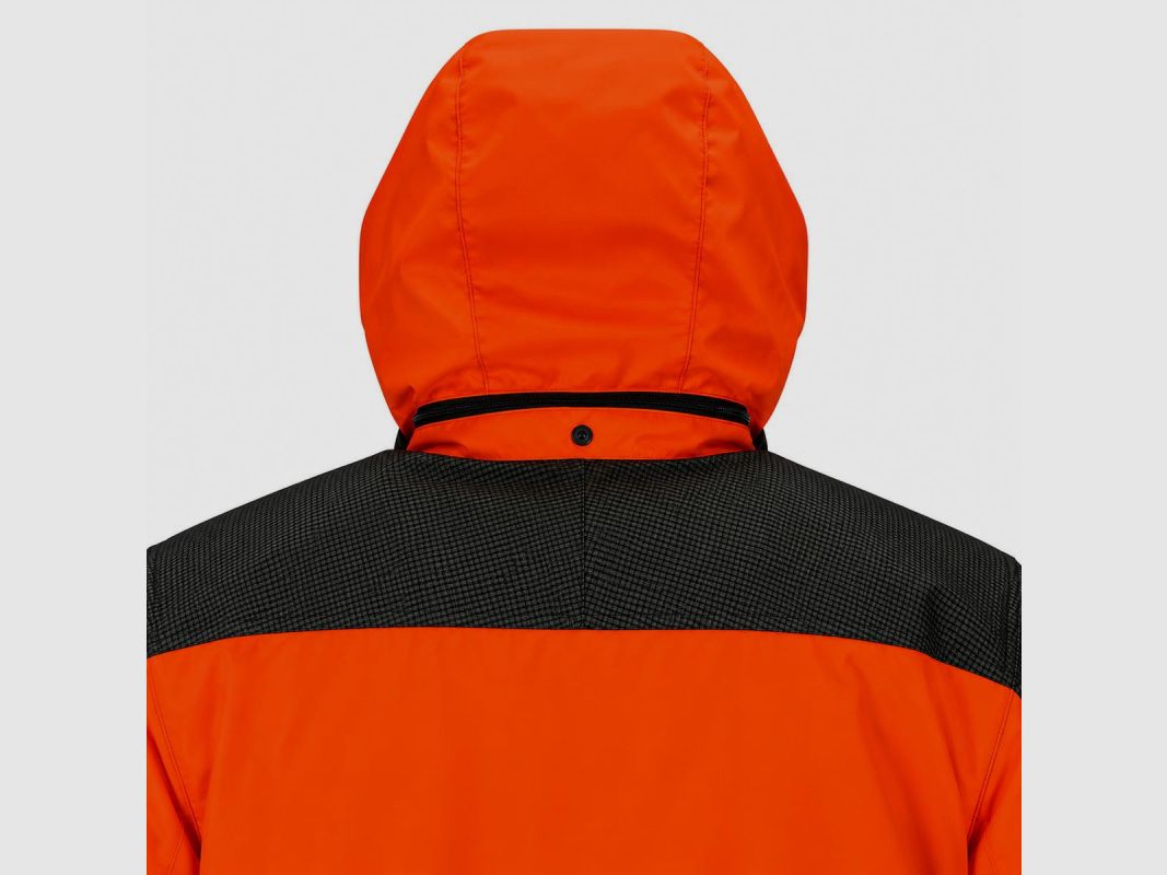 Francital Cerbère Jagdjacke orange fluo und grün, 11 Taschen, Bild 4 von 4