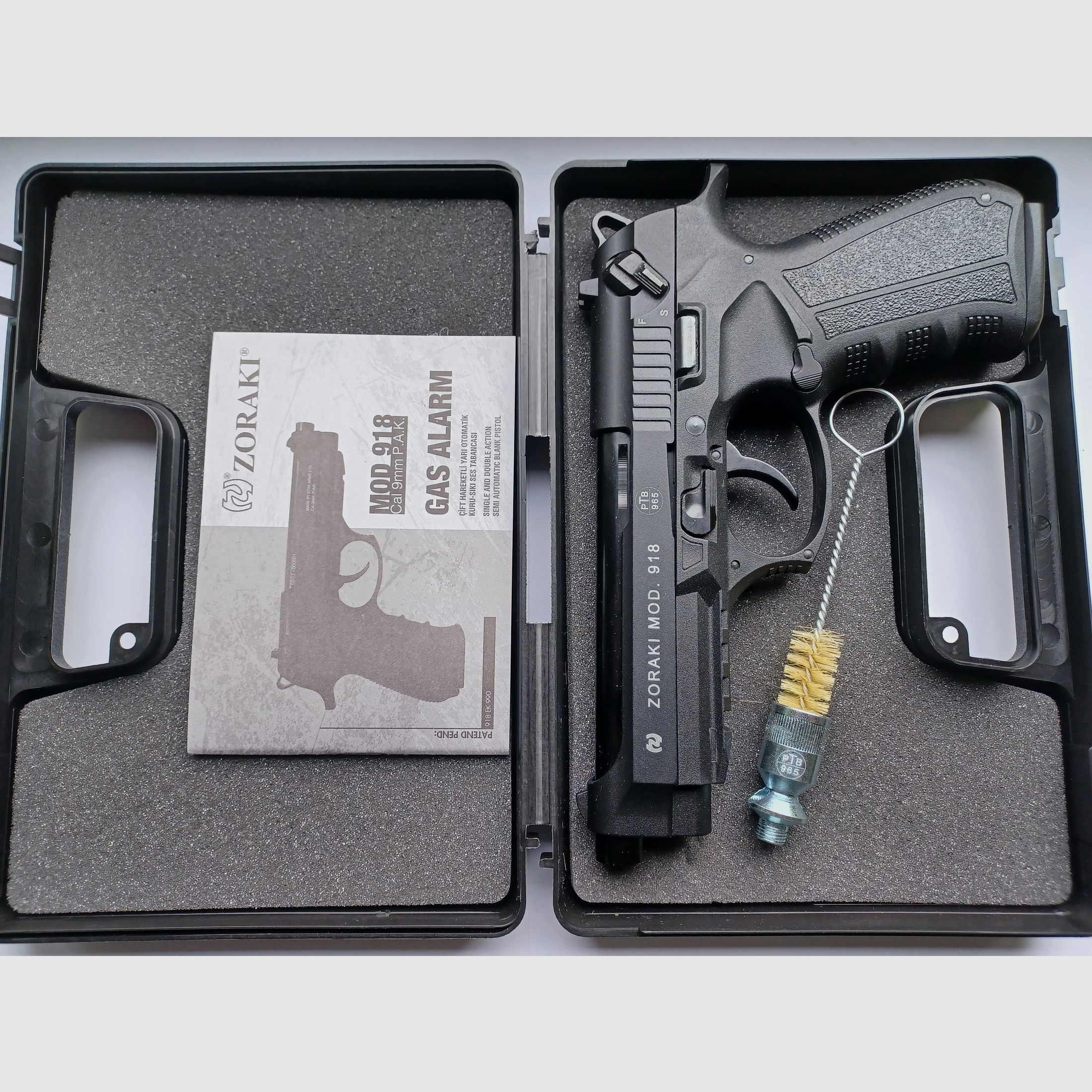 Zoraki 918 cal. 9mm P.A.K. PTB-NR. 965