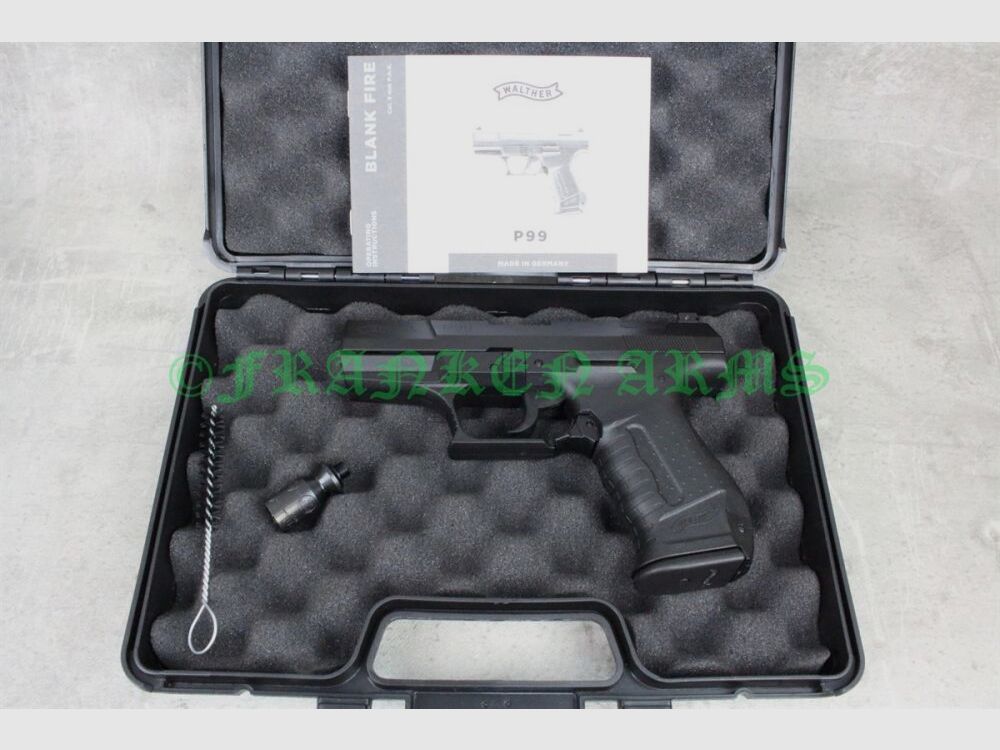 Walther P99 SV Zwart 9mm P.A.K. 312.02.04