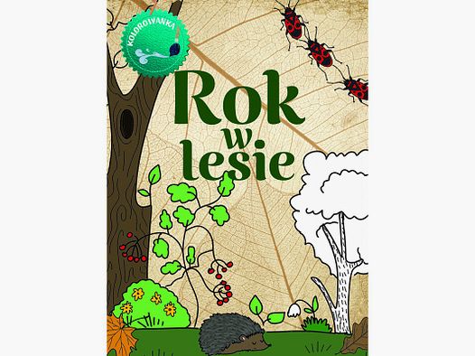 Libro da colorare – Un anno nel bosco