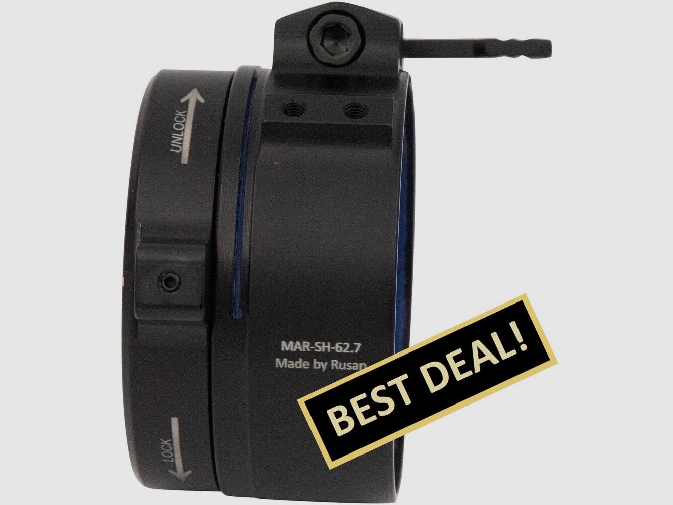 Rusan adattatore a morsetto corto MAR-SH 62,7 mm