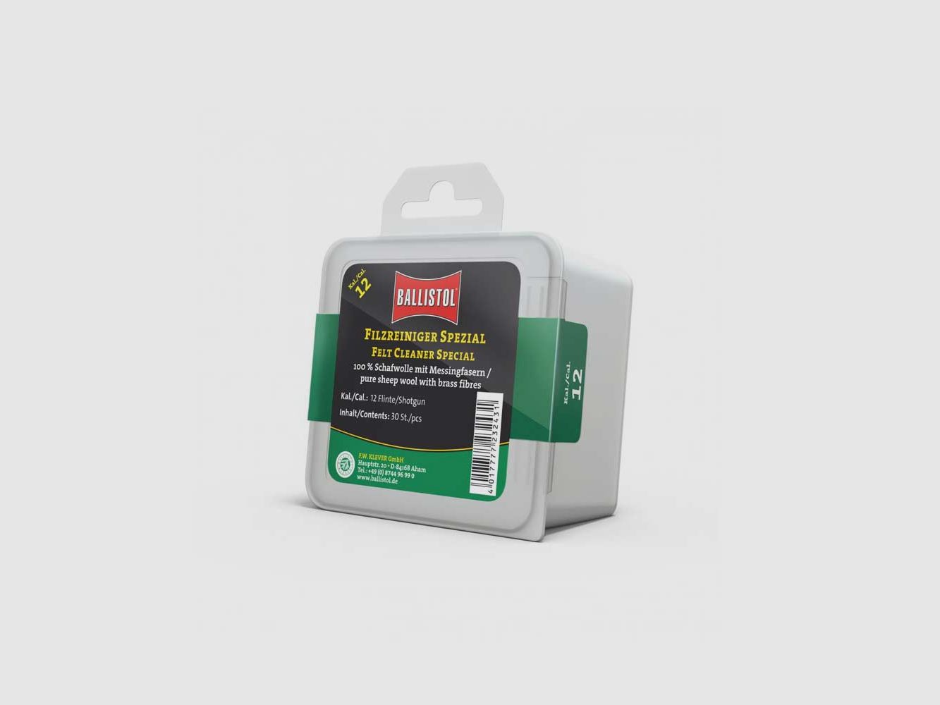 Ballistol detergente in feltro per fucili a canna liscia Spezial