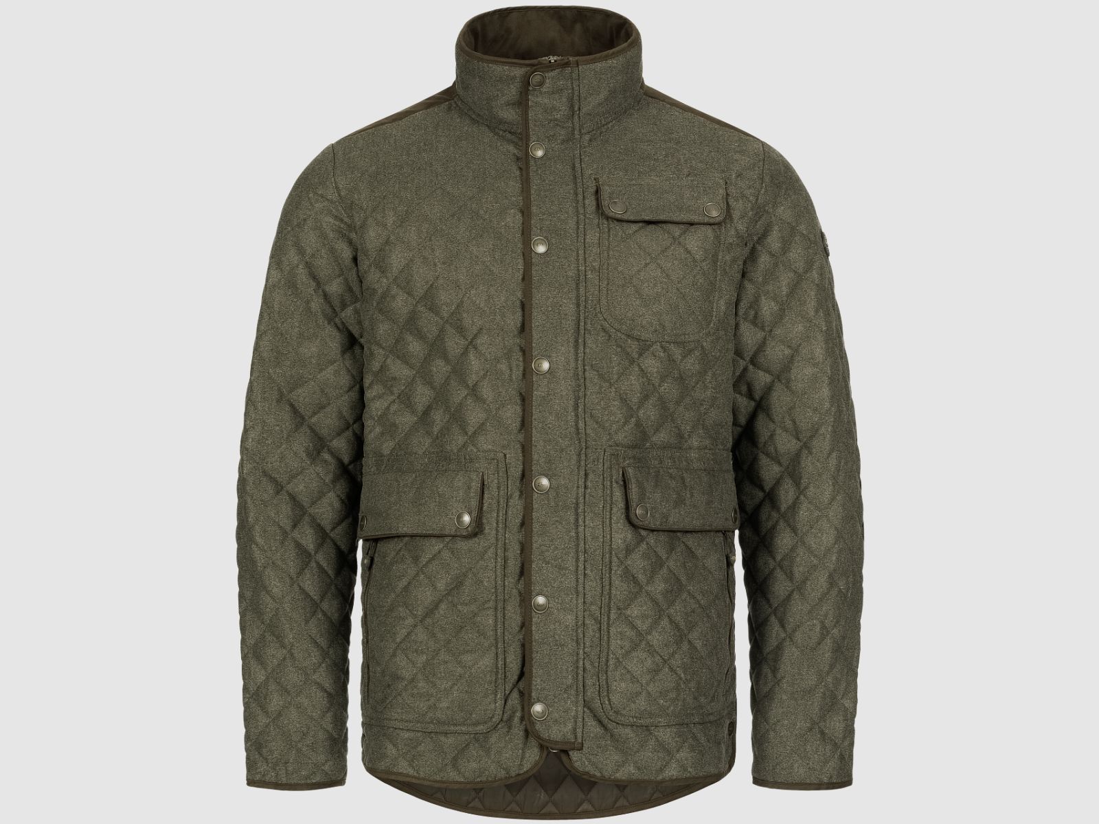 Blaser Herren VINTAGE Jacke Miles oliv-melange / schwarz