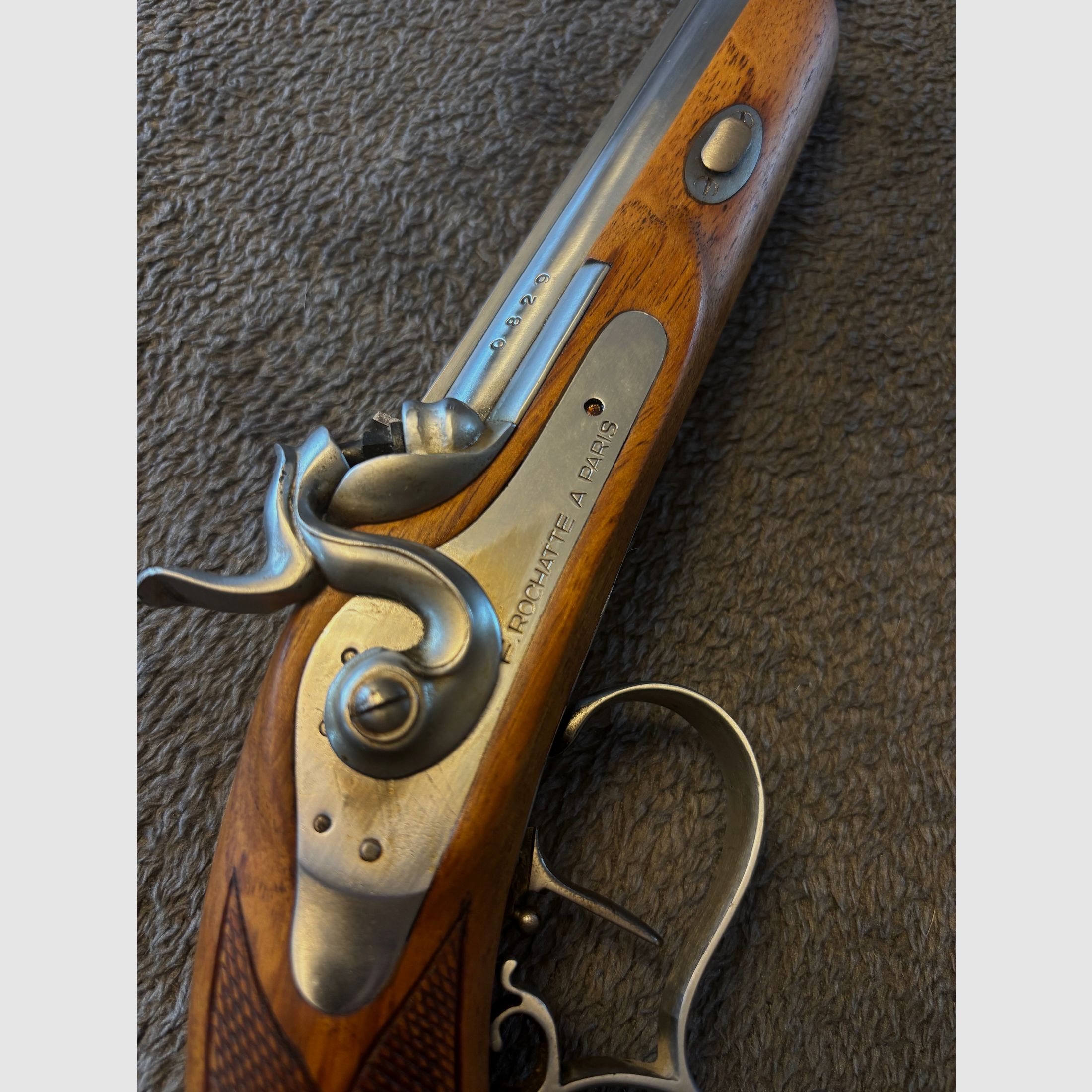 Rochatte in Parijs zwartpoederpistool