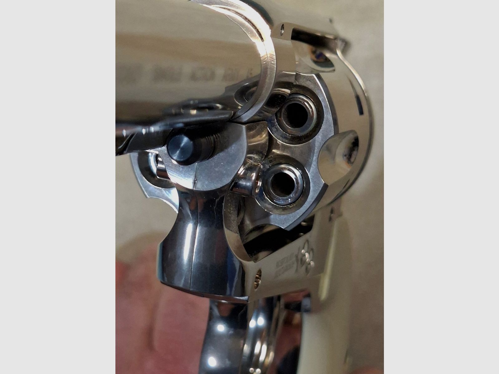 !!! Neuwertig!!! Colt SAA . 45, Vollmetall, nickel- finish, 5,5", cal. 4,5mm Co², P18!