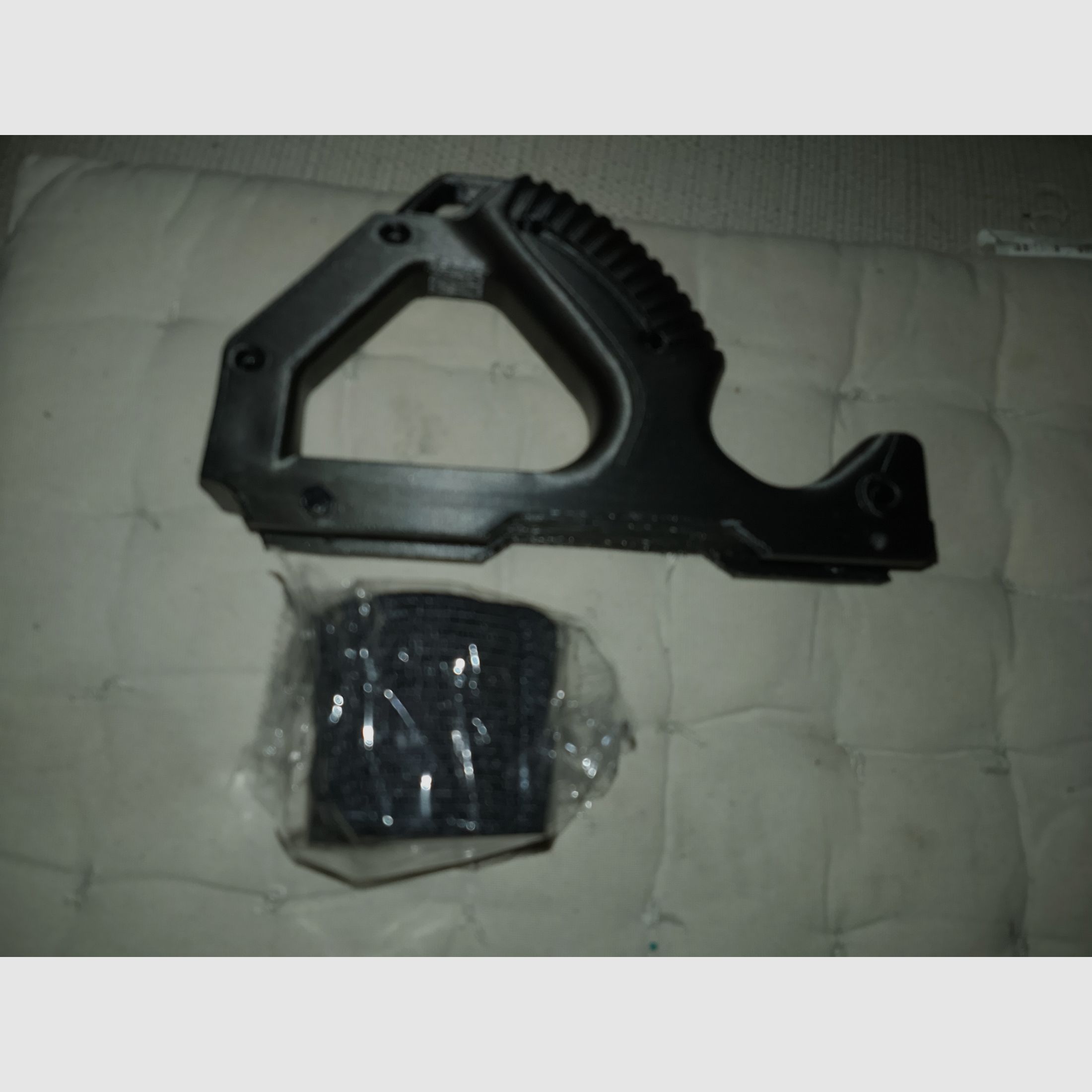 Front grip 3D print grip Picatinny universal front grip foregrip for Airsoft Softair Paintball weapons + band tape