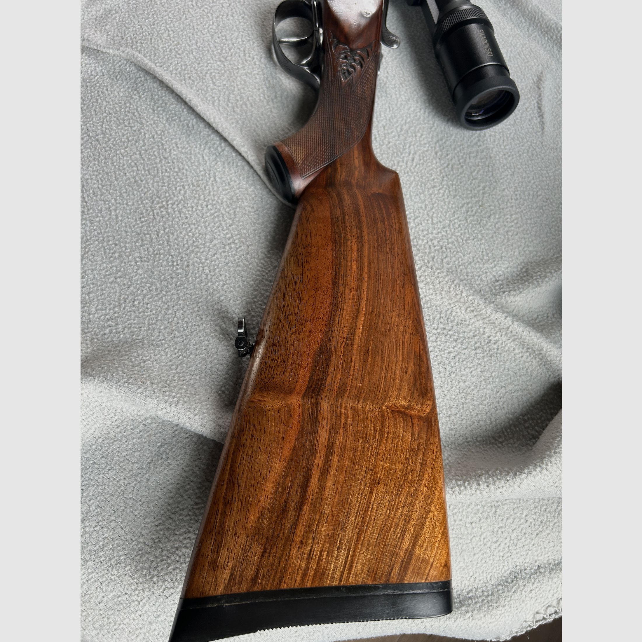 Krieghoff Alb 7x65R 16/70 Handspanner Swarovski ZF