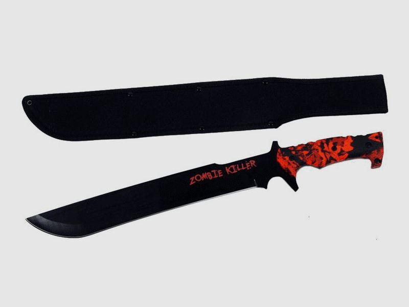 Couteau de poche avec lame droite noire