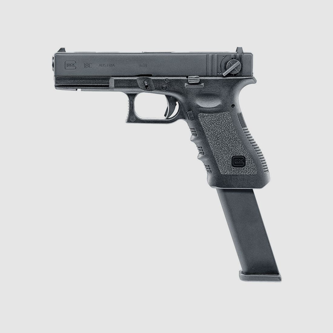 VFC	 Glock 18C Airsoft Pistole GBB 6mm BB Schwarz