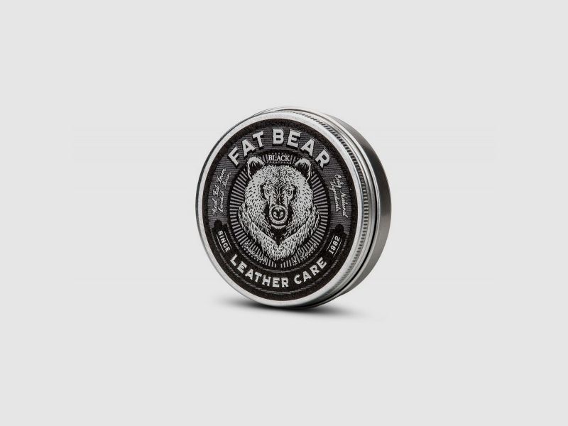CUIDADO DEL CUERO FAT BEAR, negro, 100 ml