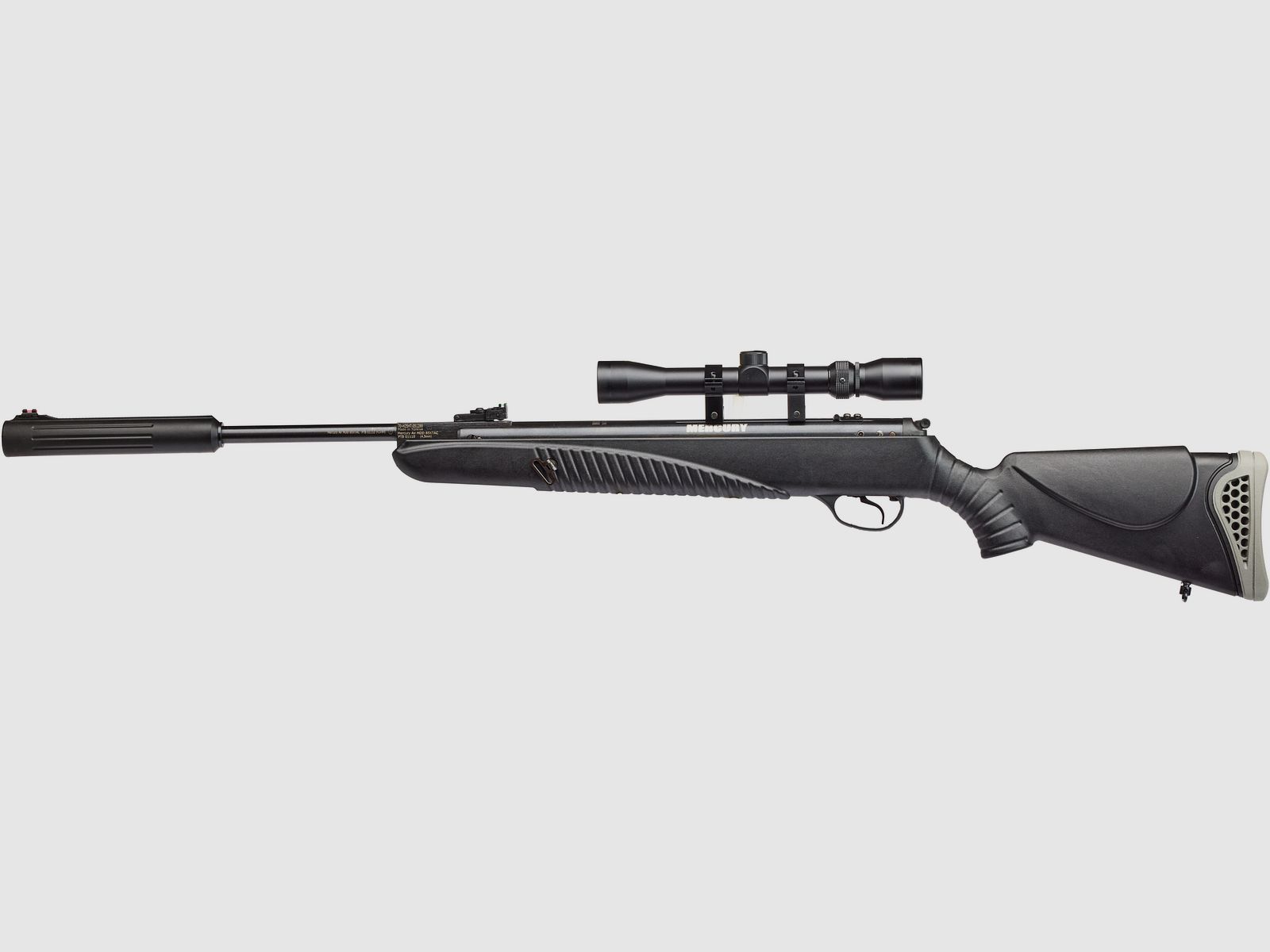 Conjunto Mercury air Luftgewehr 85 XTac, cal. 4,50