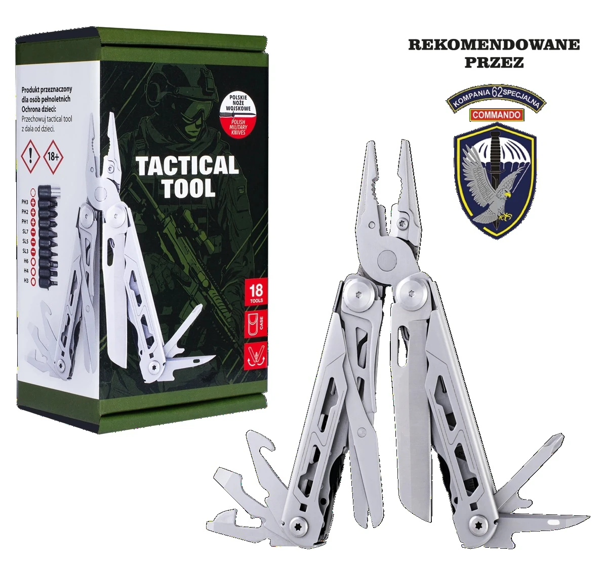 Tactical Tool – Multiherramienta militar Military Knives herramienta multifunción