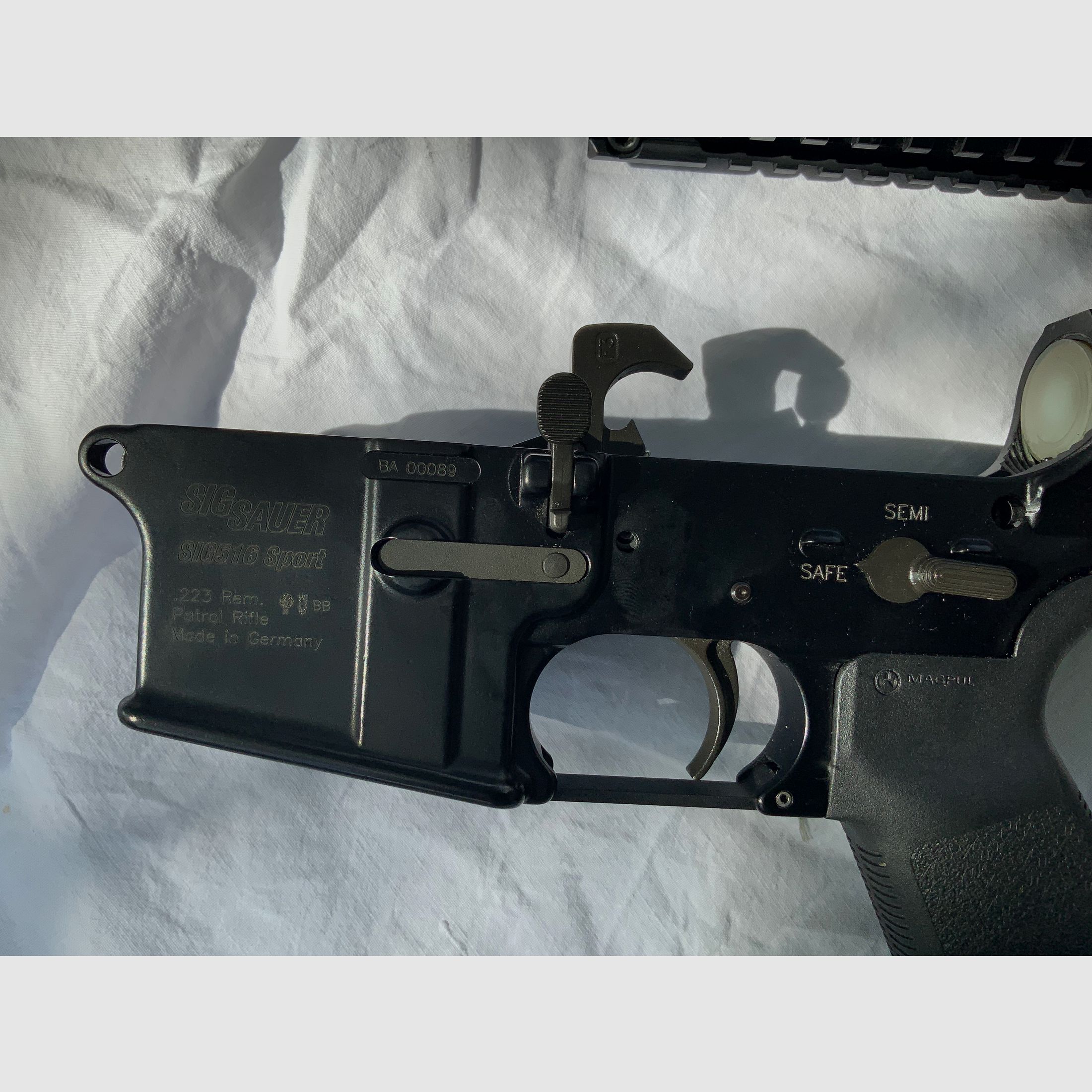 AR 15 Sig Sauer 516 Sport Patrol Original Eckernförde como nuevo, solo 600 disparos