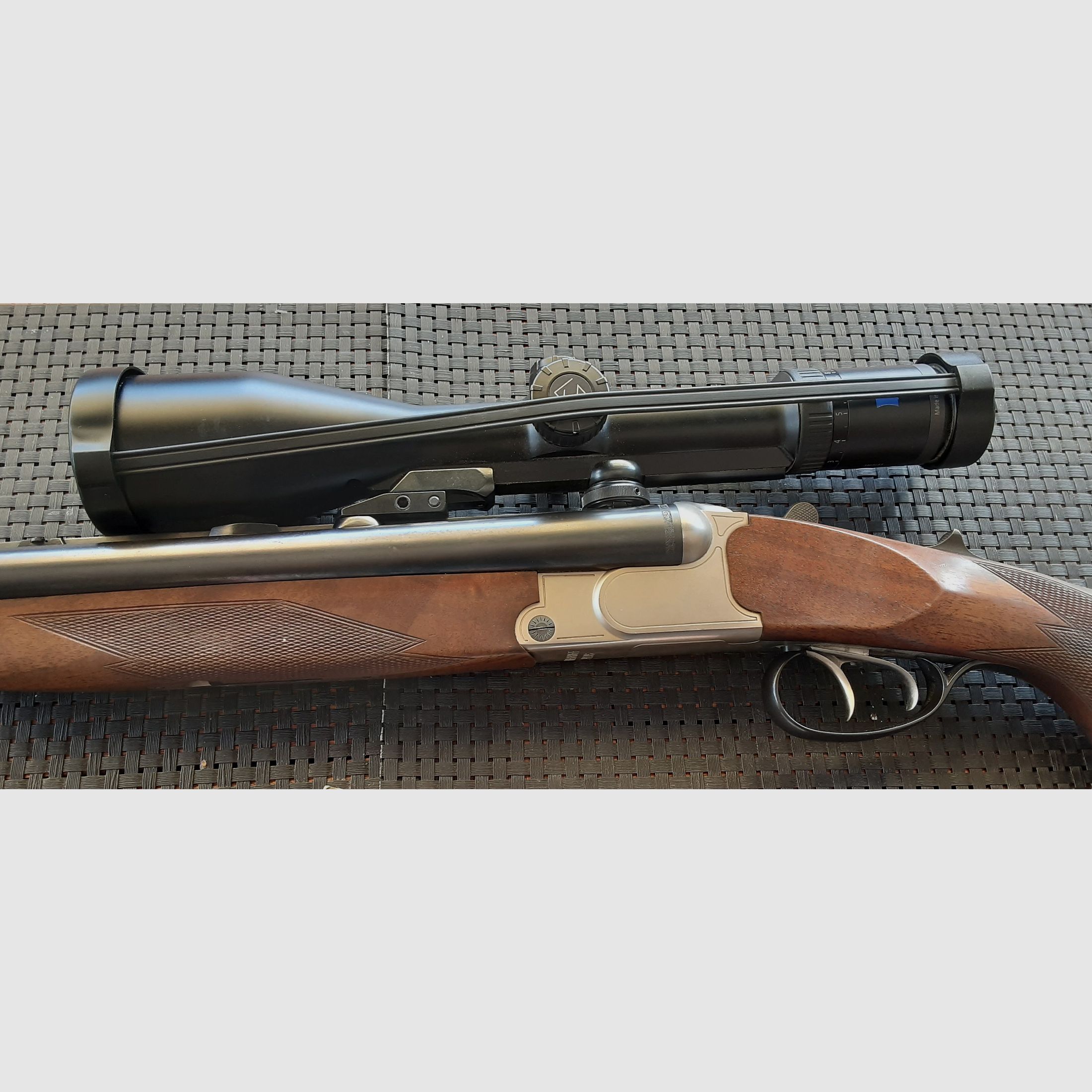 Drilling Krieghoff Plus 30.06, 12/70, 22 Hornet mit Zeiss Victory HT 3-12x56 TOP !