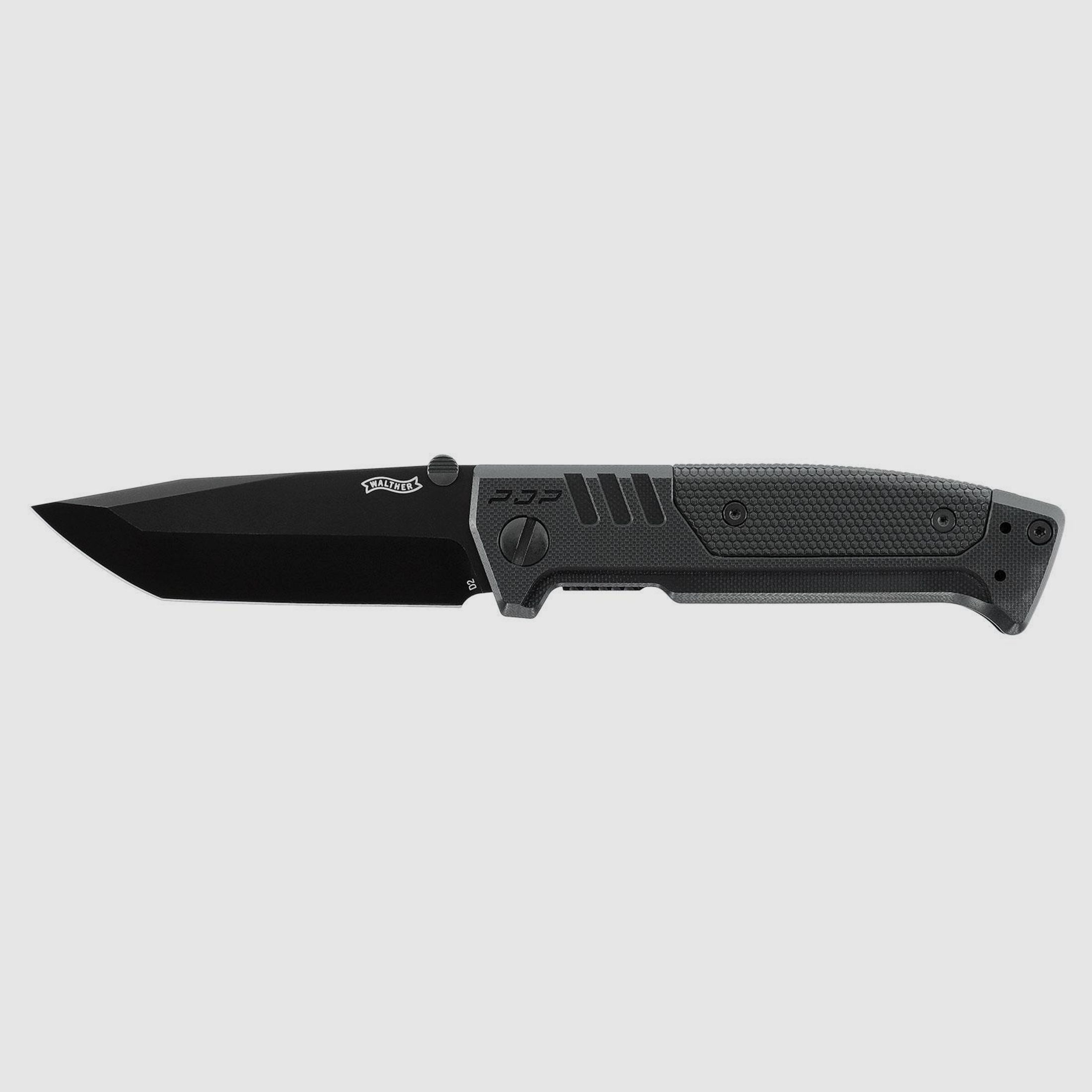 Umarex 5.0881 Messer Walther PDP Tanto Folder plain, schwarz