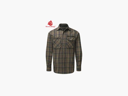 SHOOTERKING Greenland Shirt Langarm Hemd Grün