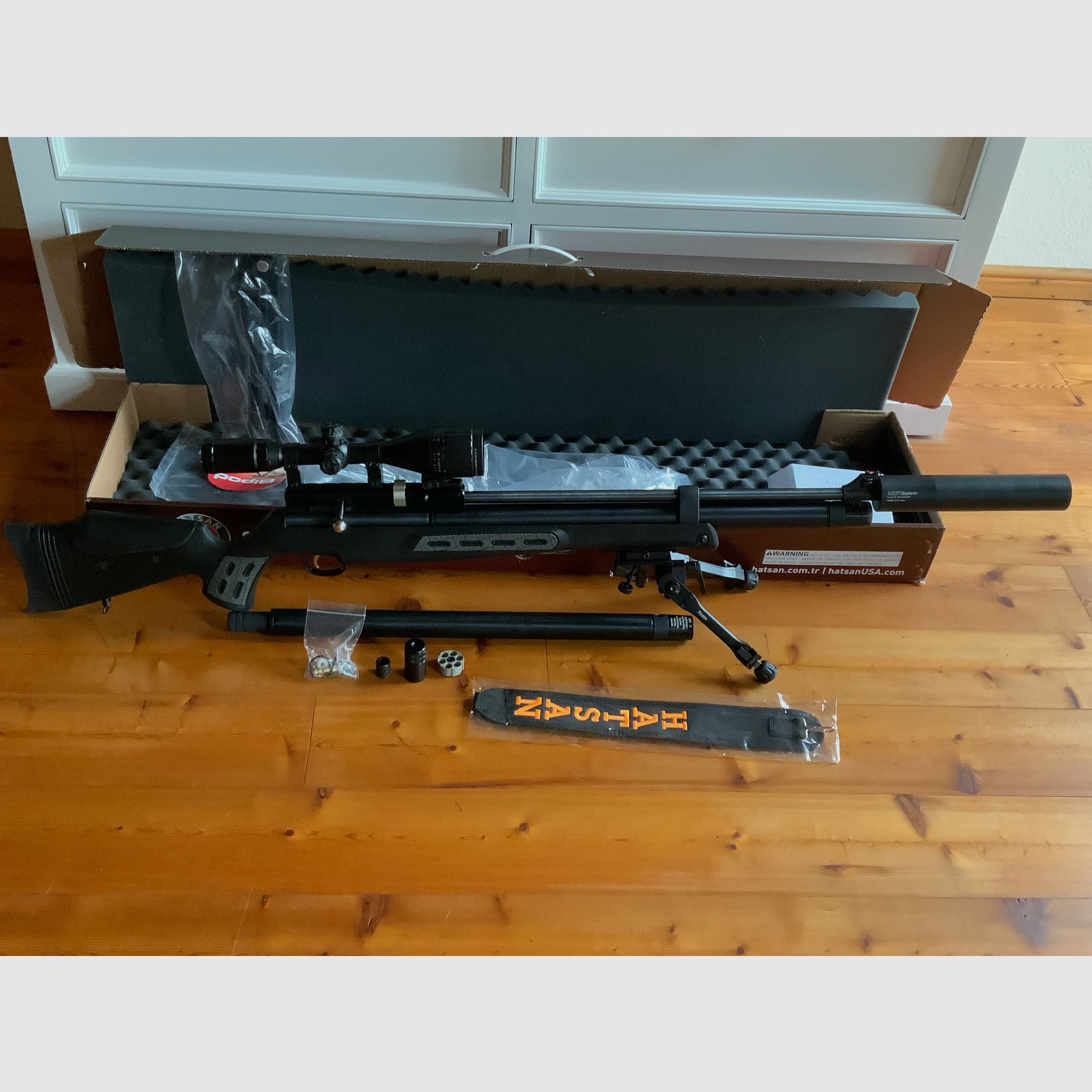 Hatsan BT65 Carnivore PCP 9mm Huma Air Regulator  Luftgewehr 