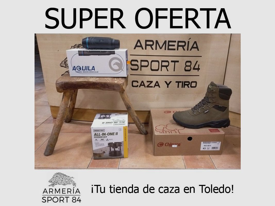 Aquila 335 + Chiruca Torcaz 01 Gore-Tex + automatischer Spender., Bild 2 von 2
