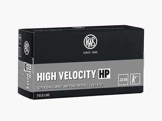 RWS High Velocity HP .22 flB 2,6 g